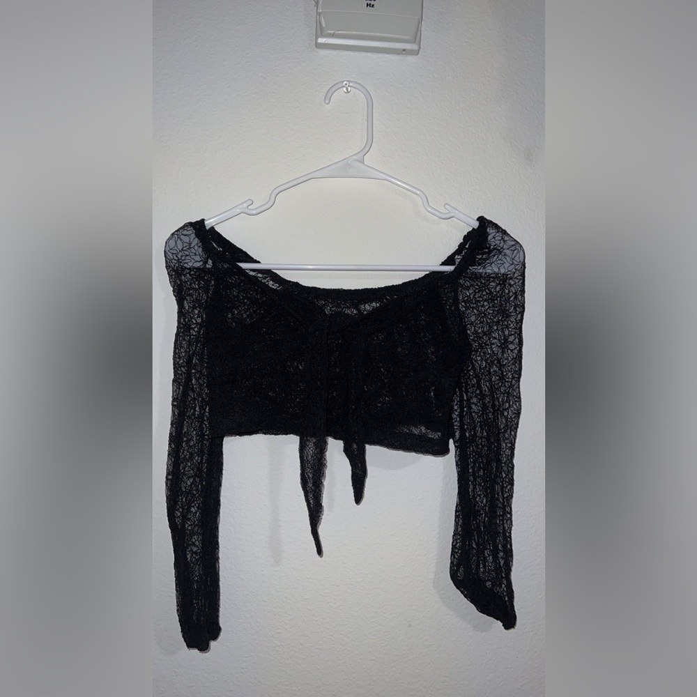 Lace over top